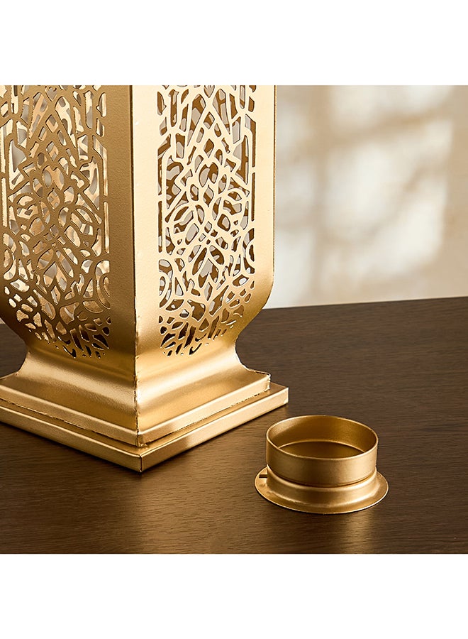 Home Box Aurum Decorative Cutwork Lantern for Home - Image 4